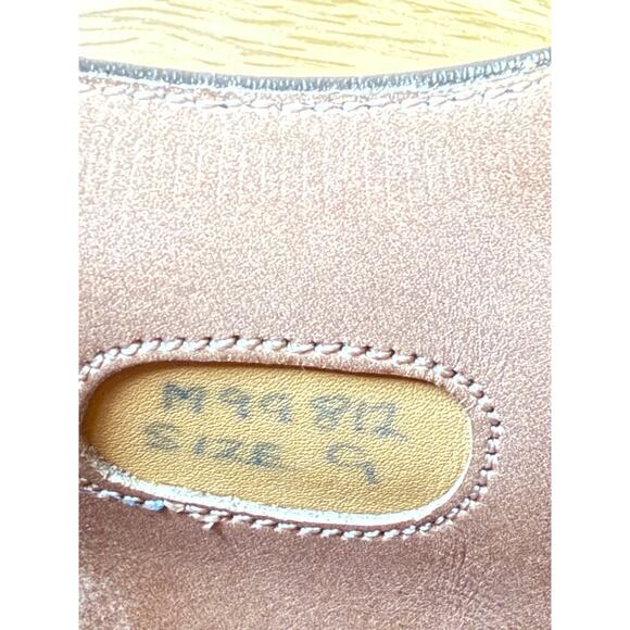 Barker Black Brown Leather Made in England Oxford Dress Shoes Size 9 JL - Picture 15 of 16